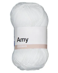 Online Zeeman Amy Fil à crocheter - Blanc