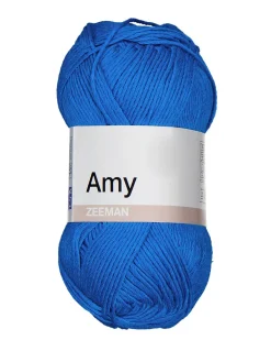 Discount Zeeman Amy Fil à crocheter - Bleu