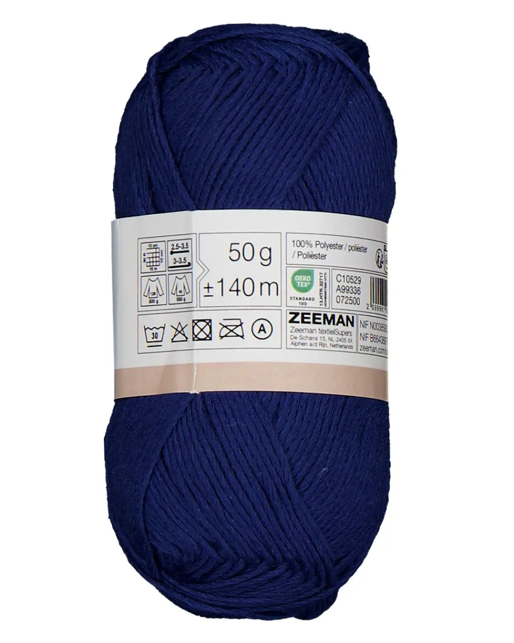 Best Zeeman Amy Fil à crocheter - Bleu