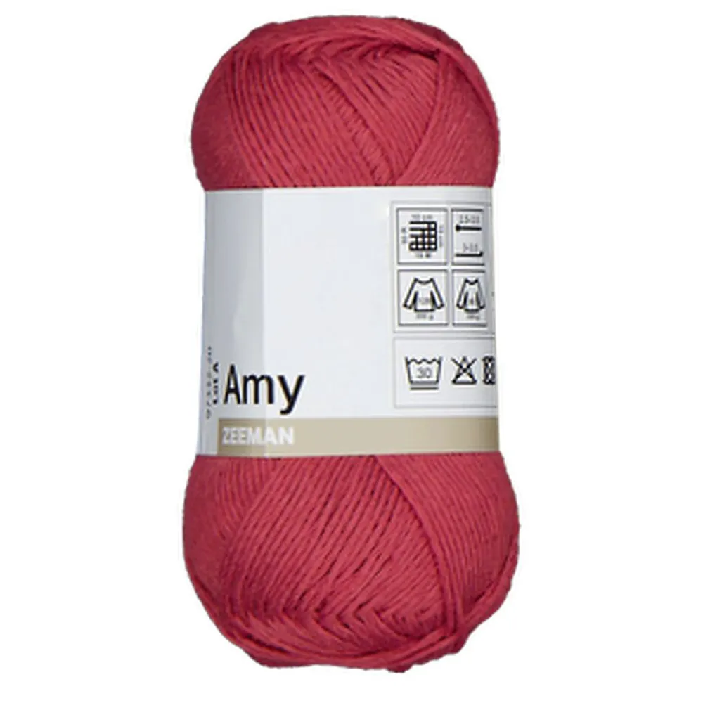 Clearance Zeeman Amy Fil à crocheter - Rouge