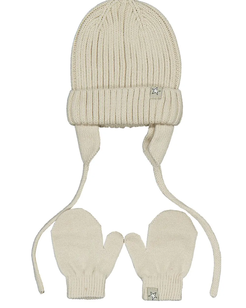 Discount Zeeman Bonnet avec moufles - Beige