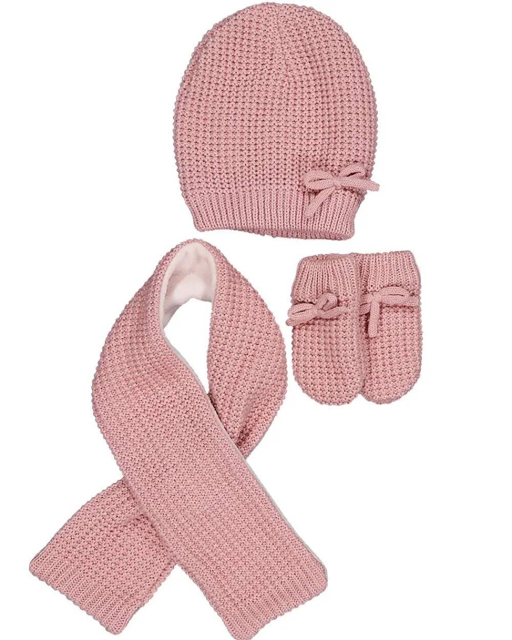 Sale Zeeman Écharpe, bonnet et gants - Rose