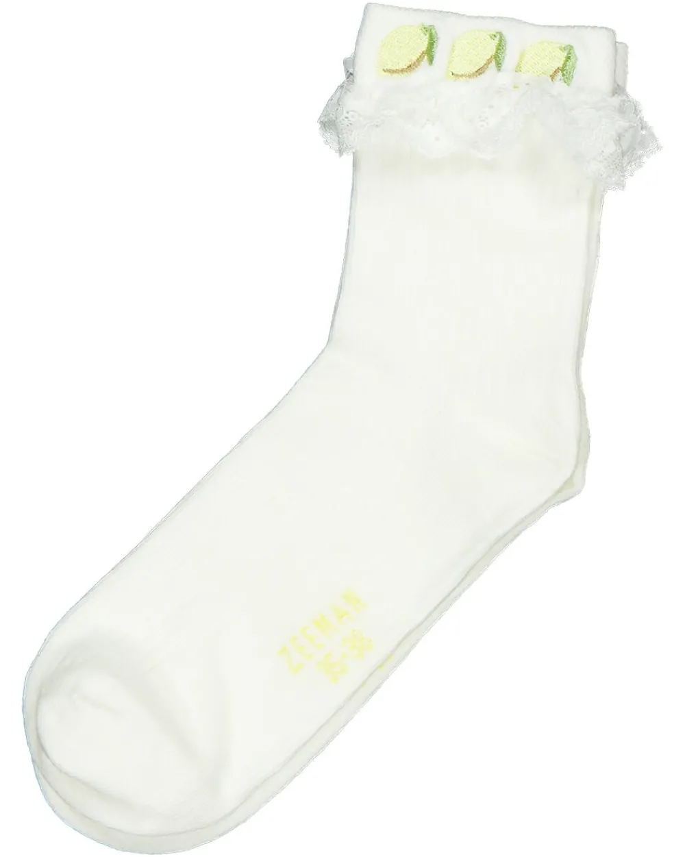Discount Zeeman Chaussettes - Blanc