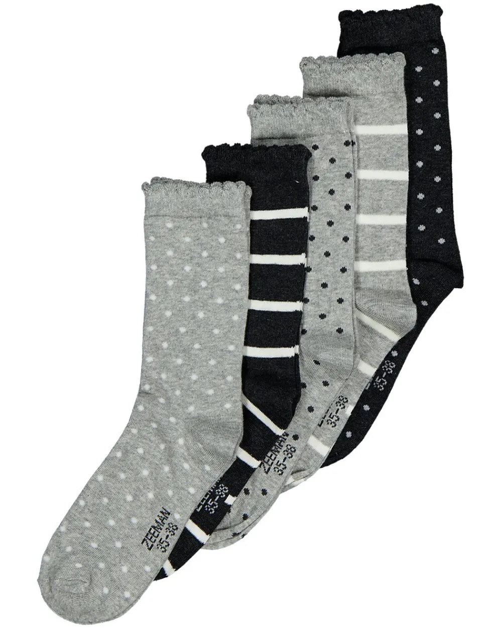 Best Zeeman Chaussettes - Gris