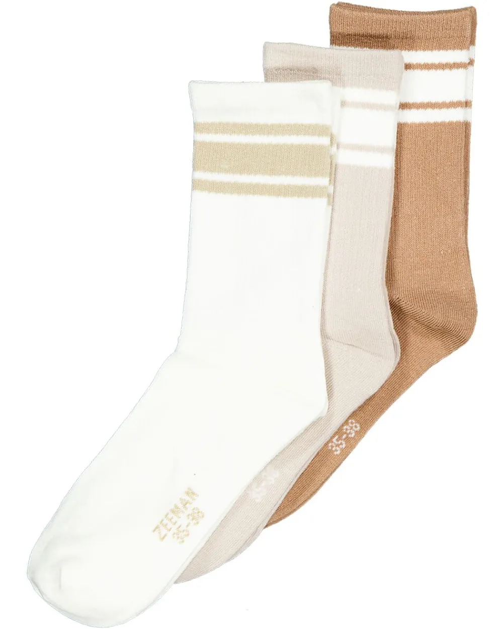 Discount Zeeman Chaussettes de tennis - Beige