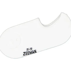 Clearance Zeeman Chaussettes invisibles - Blanc