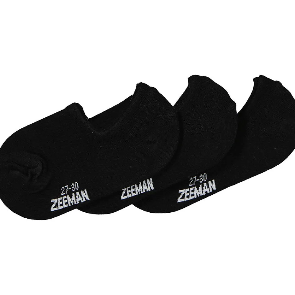 Outlet Zeeman Chaussettes invisibles - Noir