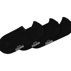 Discount Zeeman Chaussettes invisibles - Noir