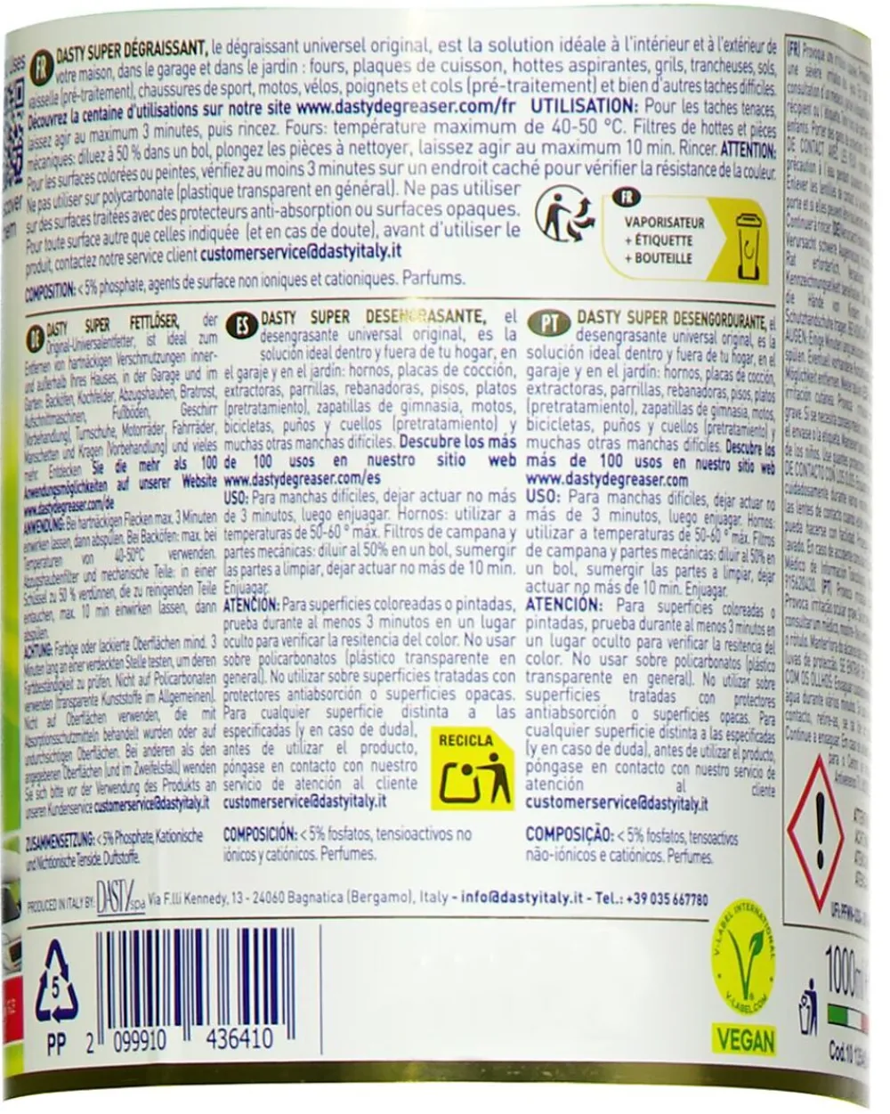 Best Zeeman Dégraissant - Multicolore