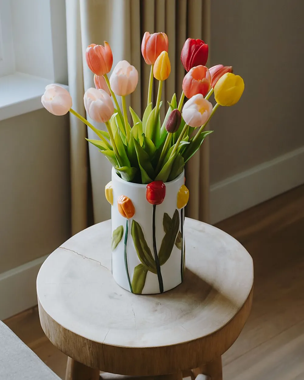 Online Zeeman Fleurs artificielles - Rose