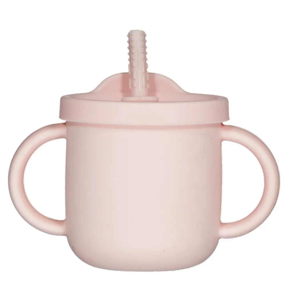Zeeman Gobelet avec paille - Rose