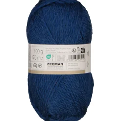 Sale Zeeman Julia Fil à tricoter - Bleu