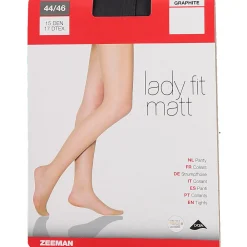 Clearance Zeeman Lady fit Collant - Graphite