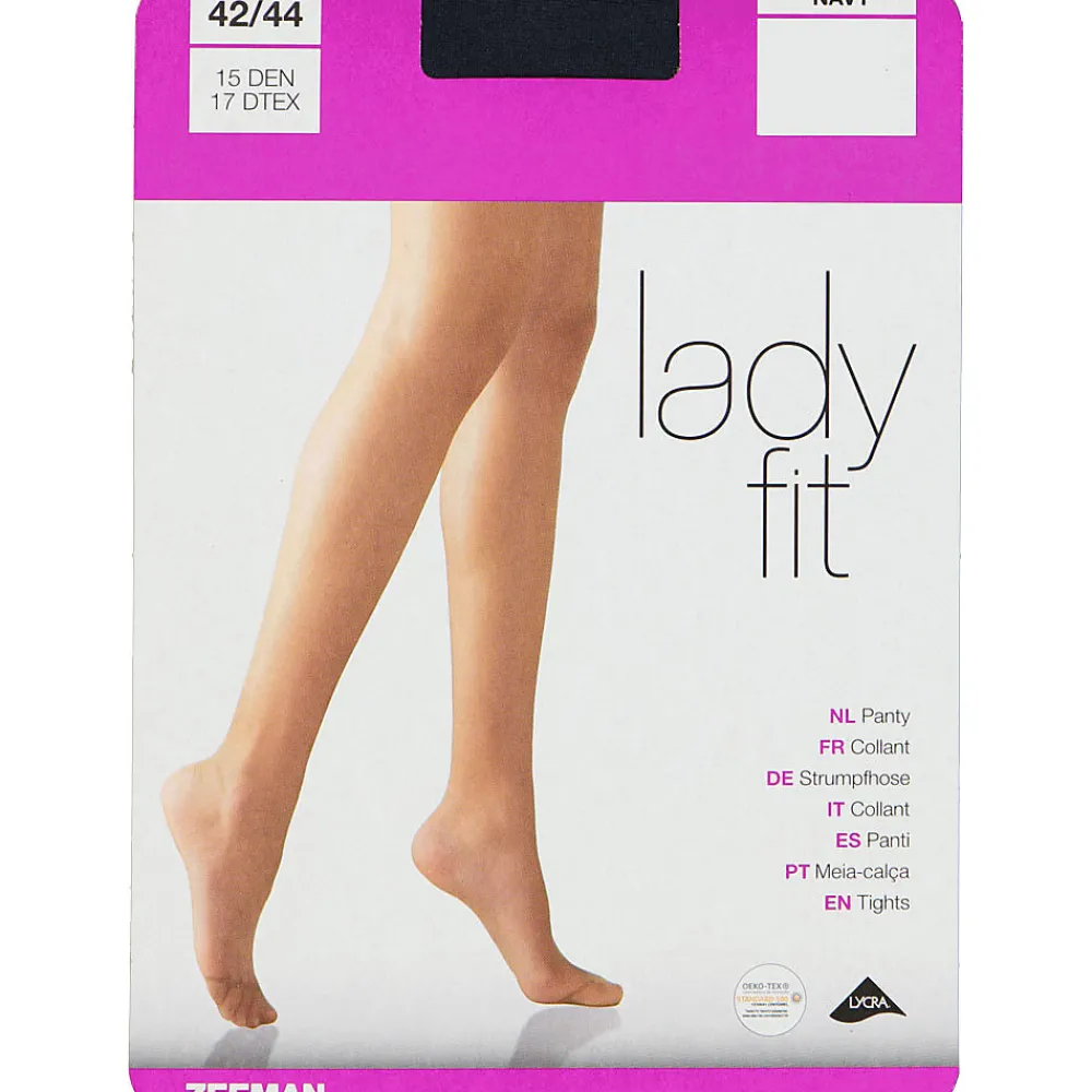 Clearance Zeeman Lady fit Collant - Navy