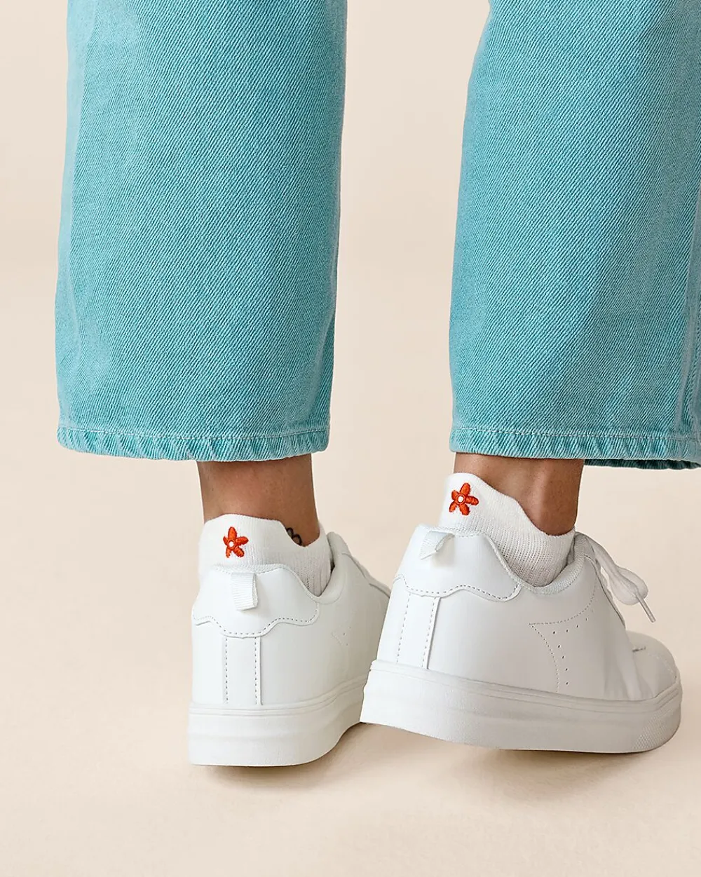 Outlet Zeeman Mini-chaussettes - Blanc