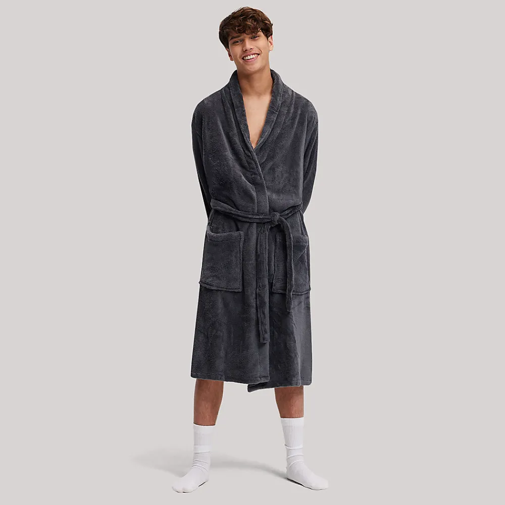 Outlet Zeeman Peignoir - Gris
