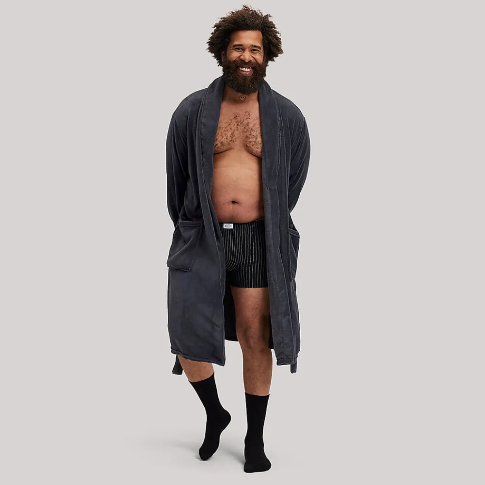 Outlet Zeeman Peignoir - Gris