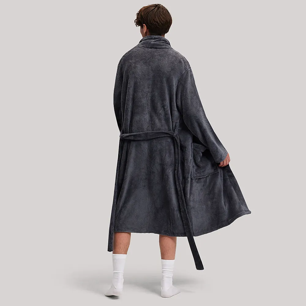 Outlet Zeeman Peignoir - Gris