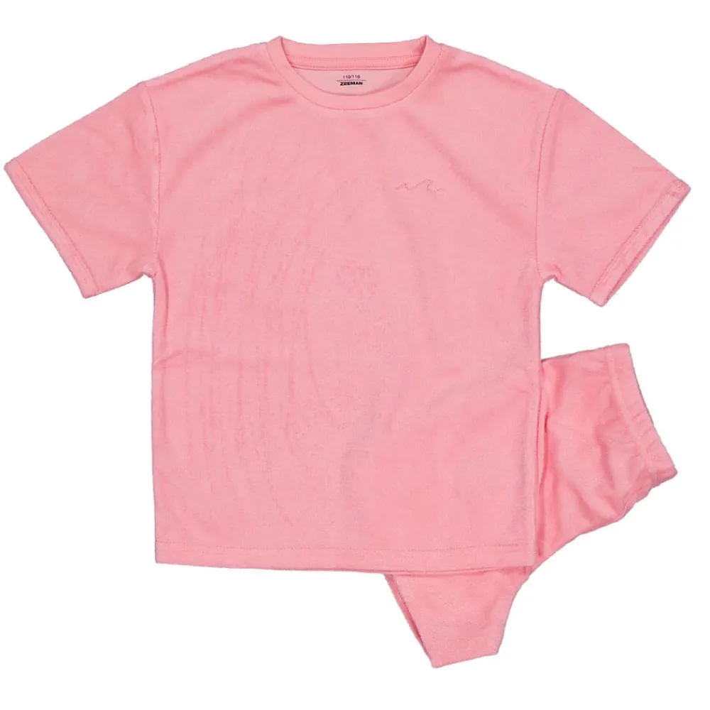 Outlet Zeeman Pyjashort - Rose