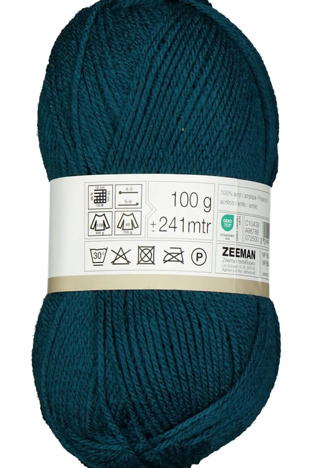 Hot Zeeman Royal Fil à tricoter - Bleu