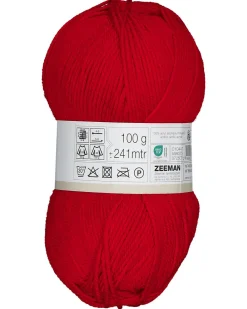Clearance Zeeman Royal Fil à tricoter - Rouge
