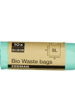 Sale Zeeman Sacs-poubelles biodégradables - Vert