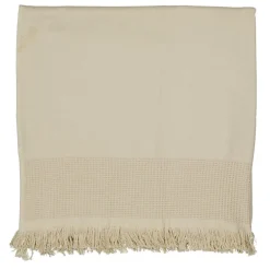 Discount Zeeman Serviette de plage - Blanc