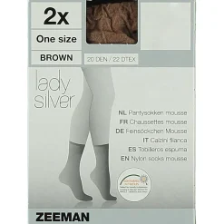 Best Zeeman Socquettes - Marron