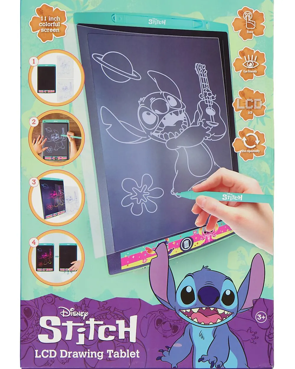 Online Zeeman Tablette à dessin LCD - Multicolore