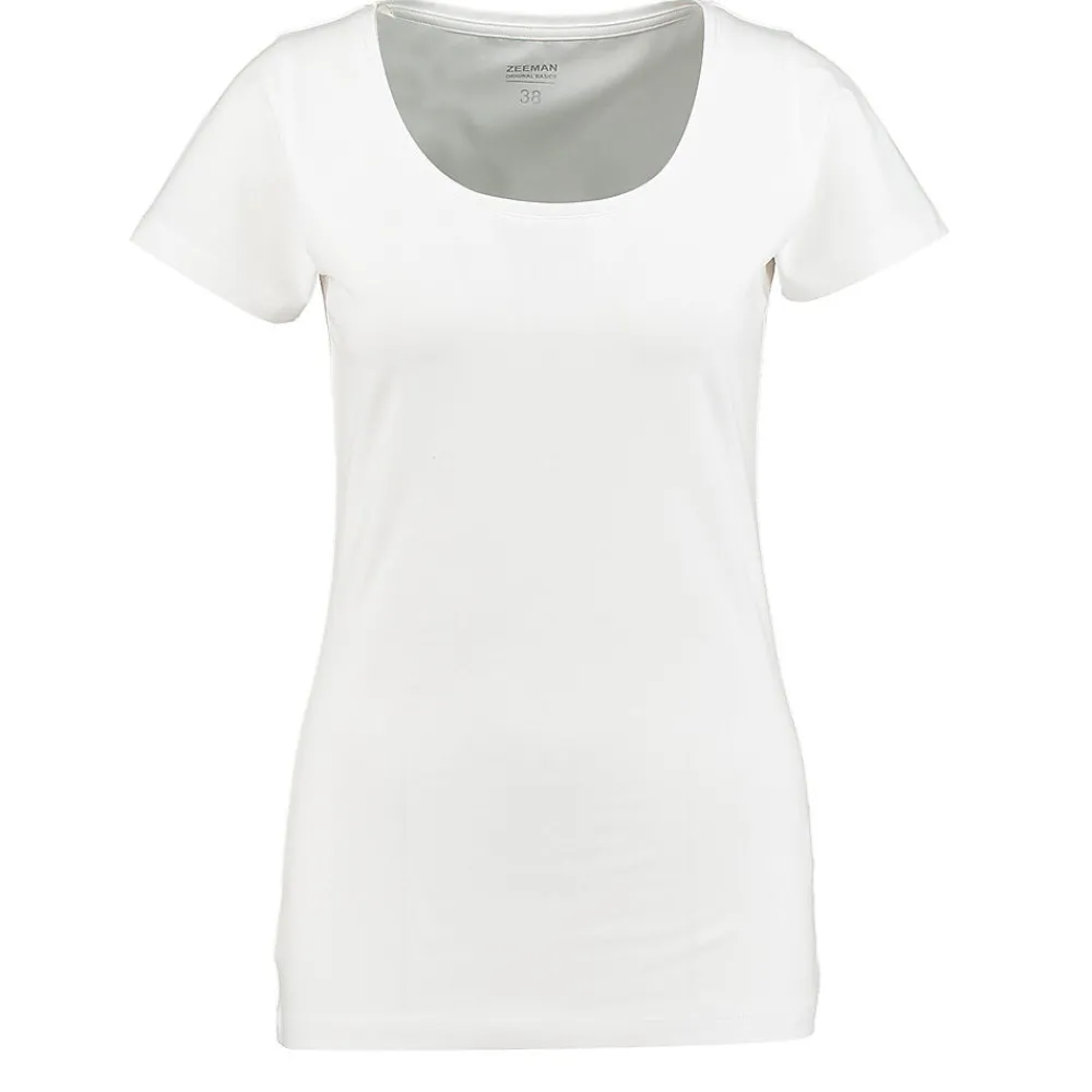 Outlet Zeeman Tee-shirt - Blanc