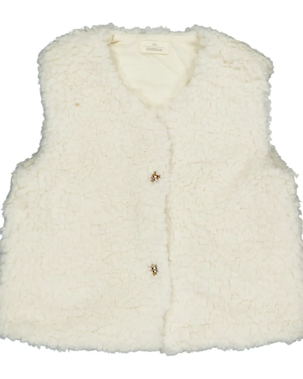 Outlet Zeeman Veste/gilet - Beige